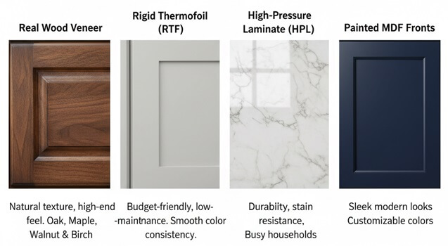 Choosing the Right Materials of kitchen cabinet refacing