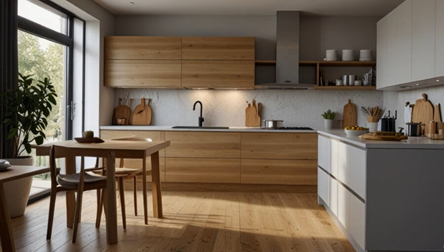 Encinitas Kitchen hardwood Flooring Installation