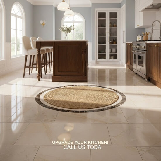 Encinitas Upgrade Kitchen Flooring Installation Service with marble floor-Call US Today