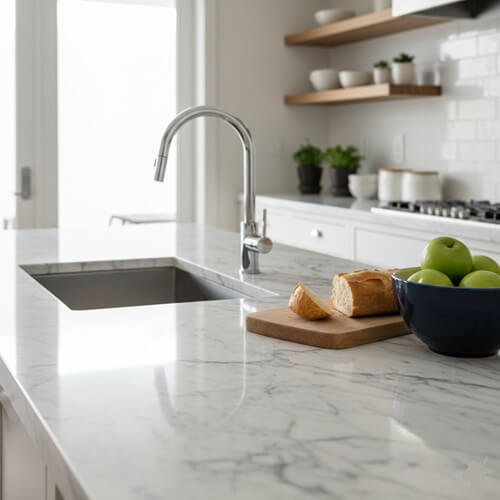 Marble Type of Encinitas Kitchen Countertops