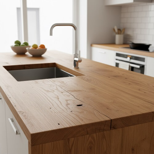 Wood Type of Encinitas Kitchen Countertops